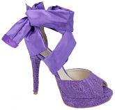 Peep toe plataforma 13131bm (Sob encomenda)