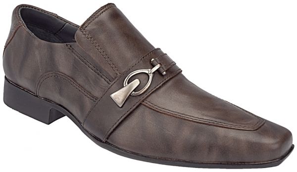 Sapato Social Solado em Borracha 7305tr (Sob encomenda)