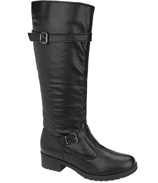 Bota montaria panturrilha 12055bw (Sob encomenda)