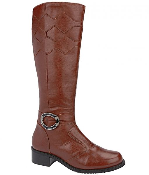 Bota sola montaria panturrilha 961by (Sob encomenda)