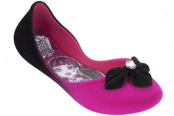Sapatilha Infantil Monster High Black&Pop - 21008
